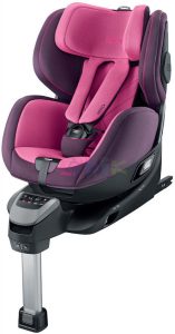 Obrotowe samochodowe foteliki dla niemowląt fiolet róż